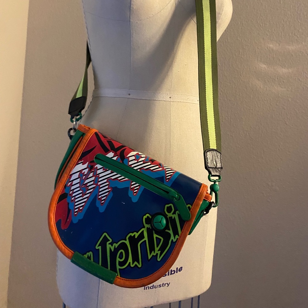 Marc by Marc Jacobs graffiti crossbody bag